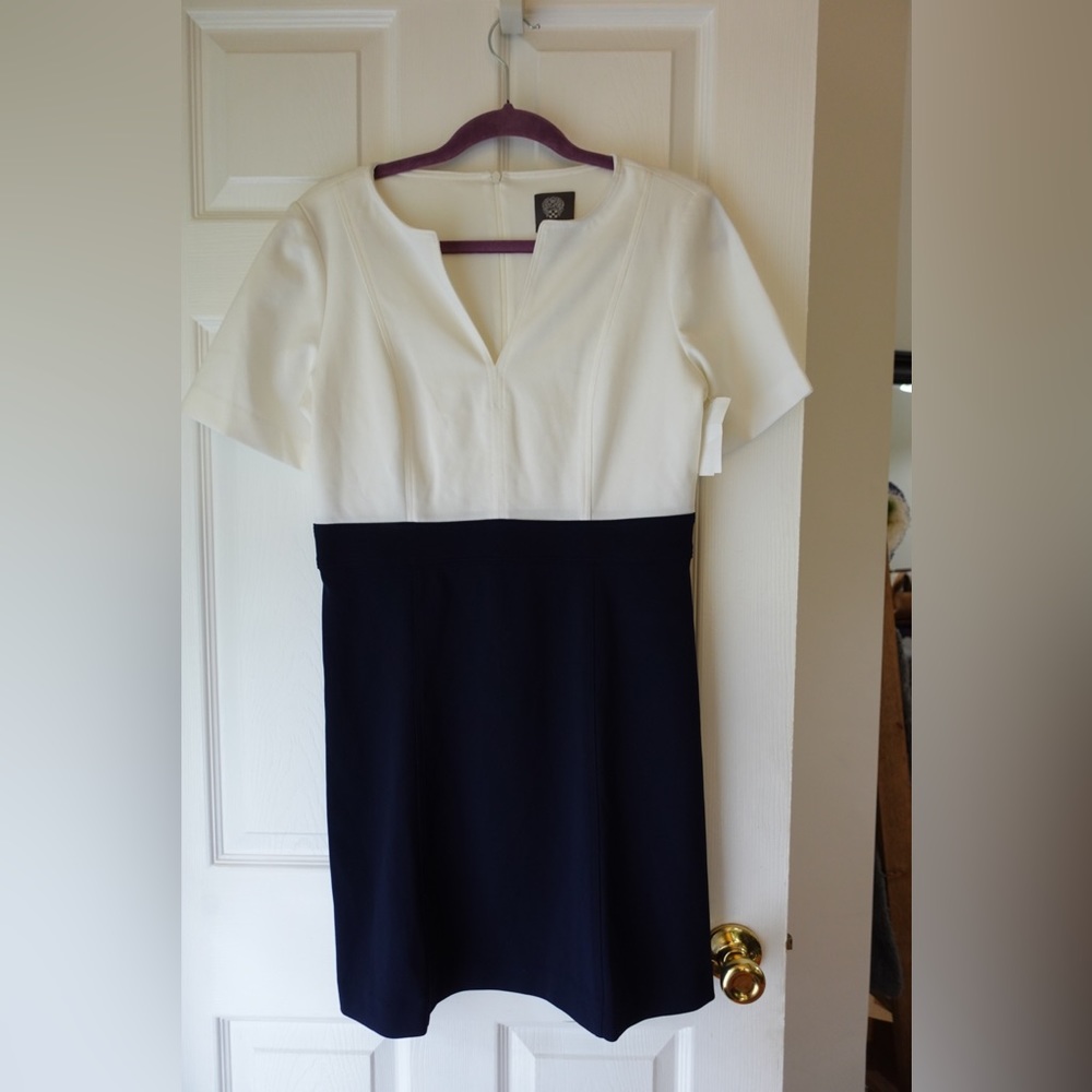 NWT Vince Camuto Dress two tone size 8